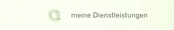 meine Dienstleistungen